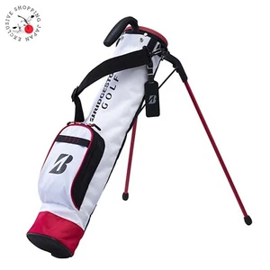 BRIDGESTONE Golf B-Jr Junior Kids Carry Sunday Stand Pencil Bag CB24J3 White New - Picture 1 of 6