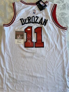 Demar DeRozan Autographed Signed Jersey Chicago Bulls JSA COA - Picture 1 of 3