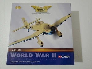 Corgi 1/72 Junkers Ju 87B Stuka Luftwaffe 2./StG 3 Derna Libya 1941 AA32506 - Picture 1 of 17