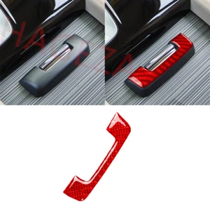 Red Carbon Fiber Car Storage Box Handle Trim For Honda Ridgeline /Passport Pilot - Bild 1 von 15