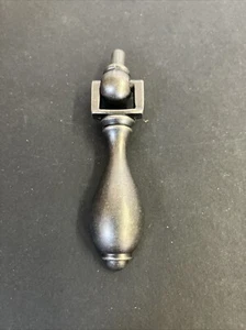 Pewter Teardrop Drawer Pull Pendant By Keeler 18010944 USA New Old Stock - Picture 1 of 12