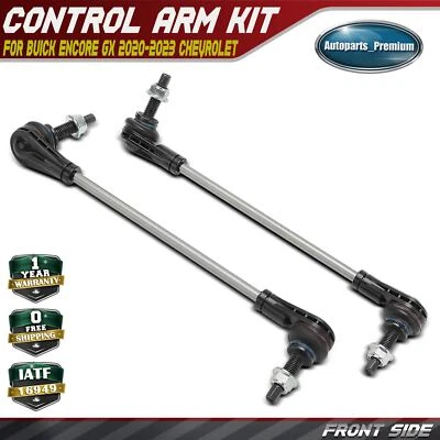 Eslabón de barra estabilizadora lateral delantera 2 piezas para Buick Encore GX 20-23 Chevrolet Trailblazer Foto 1 de 4