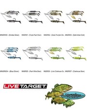 Live Target Baitball Minnow Spinner Umbrella Alabama Rig (MNSR11SM) Any 6 Colors