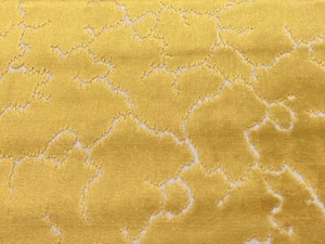 Designers Guild All Over Jacquard Velvet Fabric- Torca / Ochre 3.4 yd FWY2598/05 - Picture 1 of 5