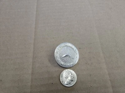 Mercedes-Benz OEM 1987-1993 190 E Chrome Hood Emblem Badge Logo Nameplate Name - Image 1 of 3