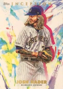 2020 Topps Inception #15 JOSH HADER  Brewers  - Picture 1 of 2