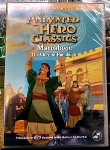 Nest The Animated Hero Classics Maccabees The Story of Hanukkah DVD BRAND NEW - Imagen 1 de 2