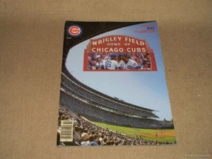 Chicago Cubs 1985 Official Yearbook Wrigley Field Cover Larry Bowa - Picture 1 of 6