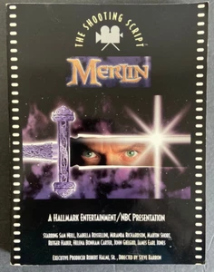 Libro de bolsillo con guión de película Merlín (Newmarket 1998) Sam Neill - Imagen 1 de 4