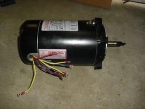 Century T3102 Electric Motor 1 HP 3450 Rpm 3PH 208-230/460 Volt 56J Frame - Picture 1 of 6