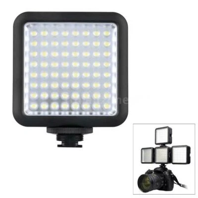 Godox LED64 Lightweight Portable Video Light 64 LED Lights fr DSLR Cam Camcorder - Image 1 of 4