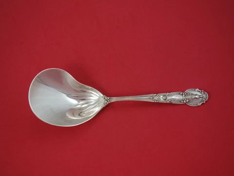 Renaissance by Tiffany & Co. Sterling Silver Berry Spoon Conch Shell 9 5/8" Cover