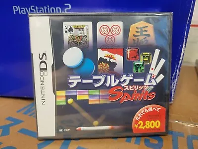 Table Game Spirits (2005) Brand New Factory Sealed Japan Nintendo DS NDS Import - Image 1 of 2