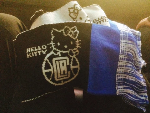 Los Angeles Clippers x Hello Kitty Limited Edition Scarf Brand New In Bag Cover
