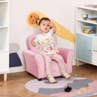 Kids Armchair Toddler Sofa Seating Girls Princess Chair Playroom Bedroom Nursery