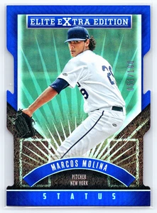 2015 Panini Elite Extra Edition Status Blue Die-Cut /100 Marcos Molina #154 - Picture 1 of 3