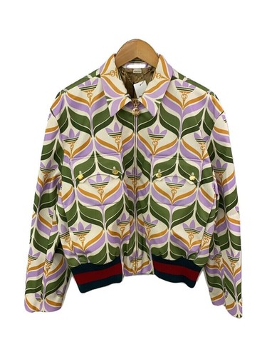 GUCCI Giacca 44 Poliestere Multicolore Modello All Over 691425