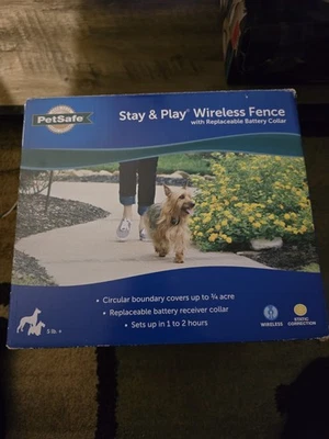 PetSafe Stay & Play Wireless Fence System W/ Replaceable Battery Collar For Dogs - Image 1 of 3