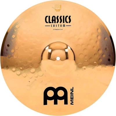 Meinl Classics Custom Medium Crash - Brillante 16 pulgadas Foto 1 de 4