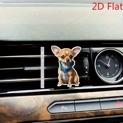 Ambientador sólido de dibujos animados acrílico 2D extravagante compatible con interiores de automóviles NUEVO Foto 1 de 4