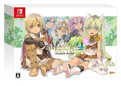 Nintendo Switch Rune Factory 4 Special Memorial Box Japan Official - Image 1 of 4
