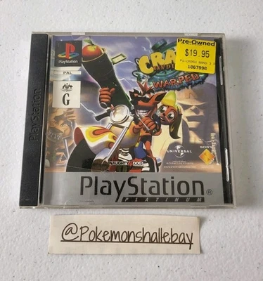 Crash Bandicoot 3 Warped - Juego Sony Playstation 1 (PS1) *PAL* Foto 1 de 3