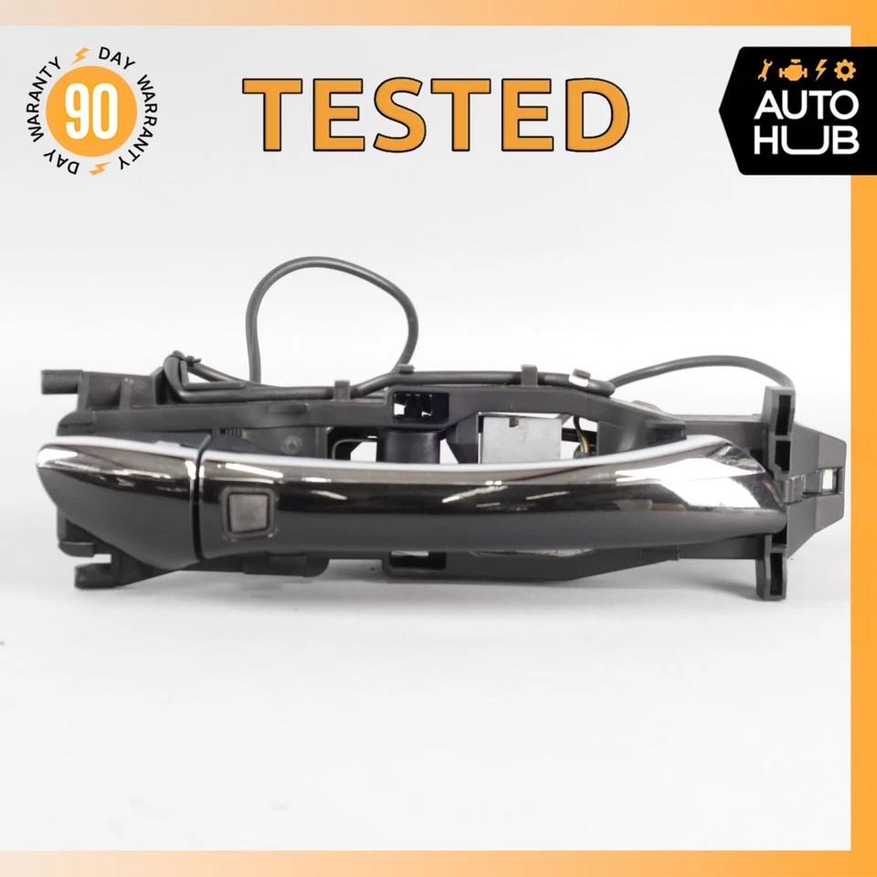 07-09 Manija de puerta de pasajero delantero derecho Mercedes W211 E63 E320 sin llave OEM Foto 1 de 4