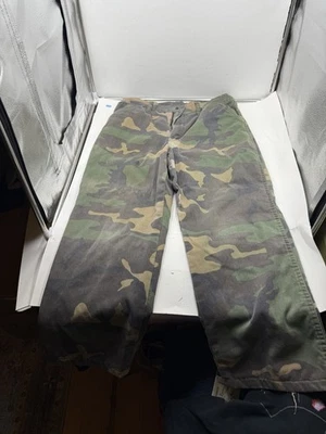 Vintage Duxbak Pants Mens 32 X 25 Military Camouflage Hunting Jeans Camo Y2K - Image 1 of 4