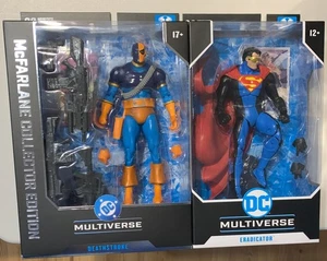 Deathstroke & Eradicator Lot, DC McFarlane Collector Edition #46 The Terminator - Picture 1 of 4