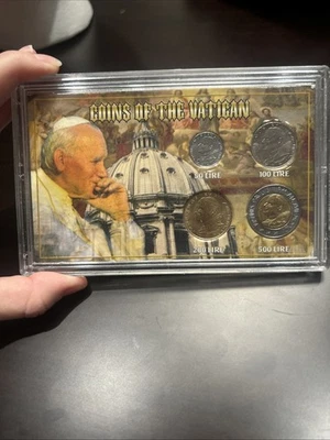 1996 Coins of the Vatican 4 Coin Set  - Image 1 of 3
