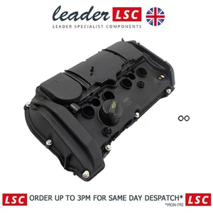 11127646553 Rocker Valve Cover with Gasket Cap PCV BMW 1 and 3 Series NEW - Picture 1 of 12
