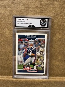 2006 Topps True Champions #8 Tom Brady Sigma 8.5 - Picture 1 of 2