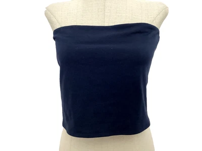 无边界深海军蓝管上衣,尺寸 Jr. L* — 第 1/4 张图片