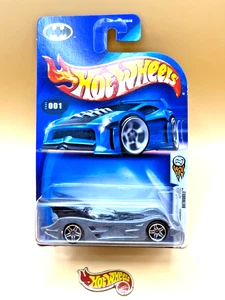 Hot Wheels - 2004 First Edition - 1/100 - RARE GRAY BASE - "ZAMAC BATMOBILE" - Bild 1 von 3