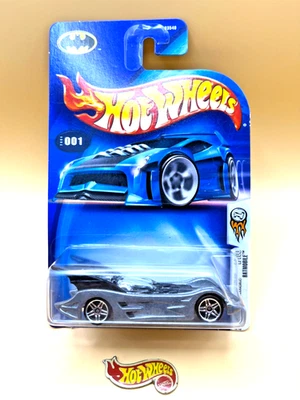 Hot Wheels - 2004 First Edition - 1/100 - RARE GRAY BASE - "ZAMAC BATMOBILE" - Image 1 of 3