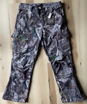 True Timber Ladies Permafrost Pants - HTC Fall Camo Turkey Deer Hunting Sz Large - Image 1 of 4