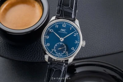 IWC Portugieser Stahl Automatik Herrenuhr Ref. IW358305 NP: 7700 € - Bild 1 von 4