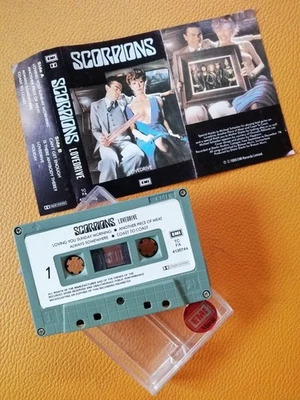 SCORPIONS [ LOVEDRIVE ] ORIGINAL CASSETTE THAILAND EDITION - Image 1 of 2