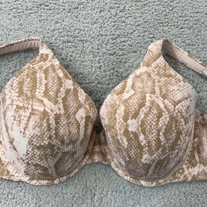 Ambrielle Bra 38DD Full Coverage Full Figure Everyday Full coverage Snake Patter - Picture 1 of 11