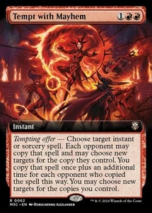 Tempt with Mayhem - Extended Art - TCG - UNGRADED - Picture 1 of 1
