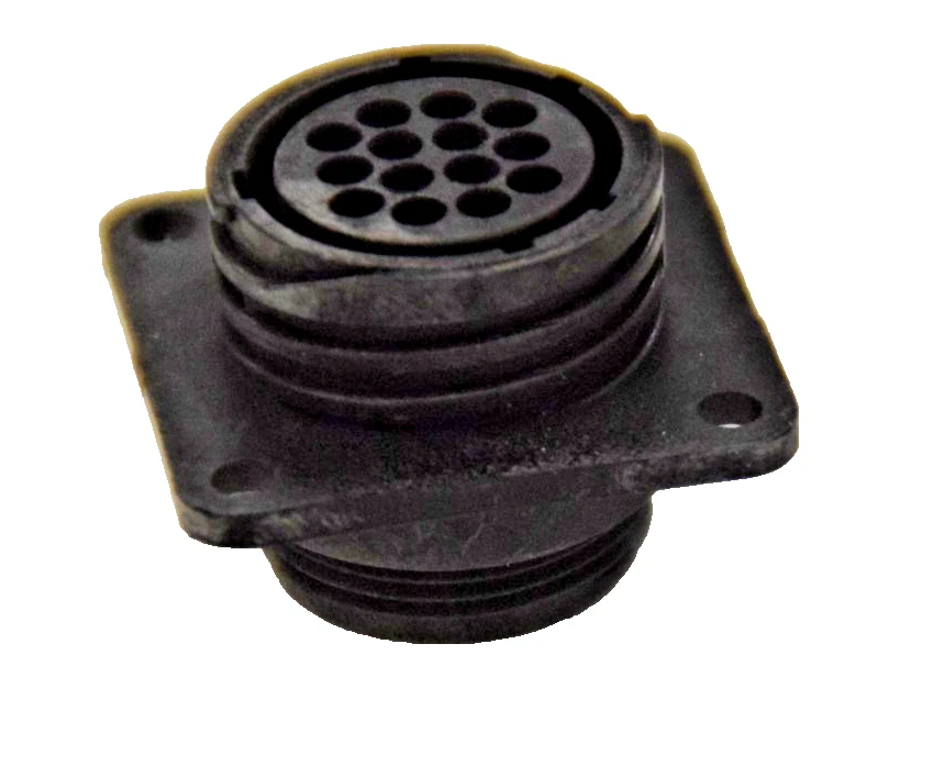 PKG of 4    Tyco Amp #206043-1   Inline Conn.Housing, 14 position     FREE SHIP - Image 1 of 2