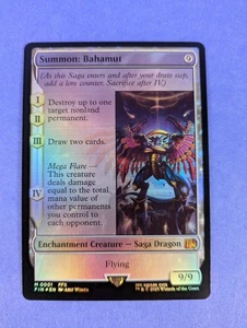 MTG Magic: FINAL FANTASY: Summon: Bahamut Foil #0001 Mythic - NM - Picture 1 of 2
