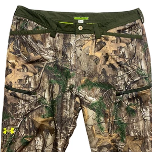 Under Armour Pants Mens 40 Realtree Camo Infrared Scent Control Hunting ColdGear - Picture 1 of 11