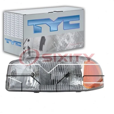 TYC Left Headlight Assembly for 2000-2006 GMC Yukon XL 2500 Electrical eo - Image 1 of 4