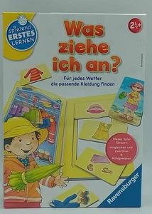 Ravensburger 247363 Was ziehe ich an? Kleidung Lernspiel für Kleinkinder Neu OVP - Picture 1 of 8