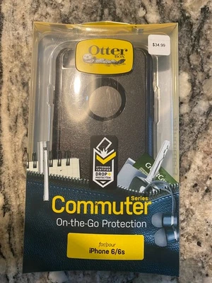 Otter Box - Commuter Series - IPhone 6/6S - Black - Image 1 of 2