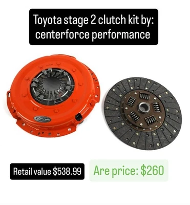 Toyota/Lexus™ Centerforce Performance - Kit de placa de presión y disco de embrague Foto 1 de 3