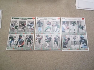 JUEGO COMPLETO DE HOJAS DE JUEGO DE JETS 1993 RARAS DE MCDONALDS - Imagen 1 de 8