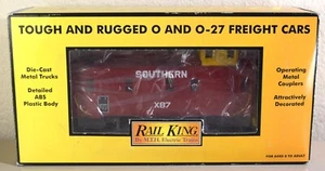 O Gauge RAIL KING MTH Diecast 30-77148 SOUTHERN OFFSET STEEL CABOOSE X87 - NEW - Picture 1 of 5