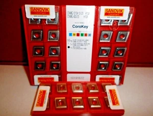 Sandvik Inserti Cnmg 120412-23 H13A Inserti per Tornitura Nuovo - Foto 1 di 1